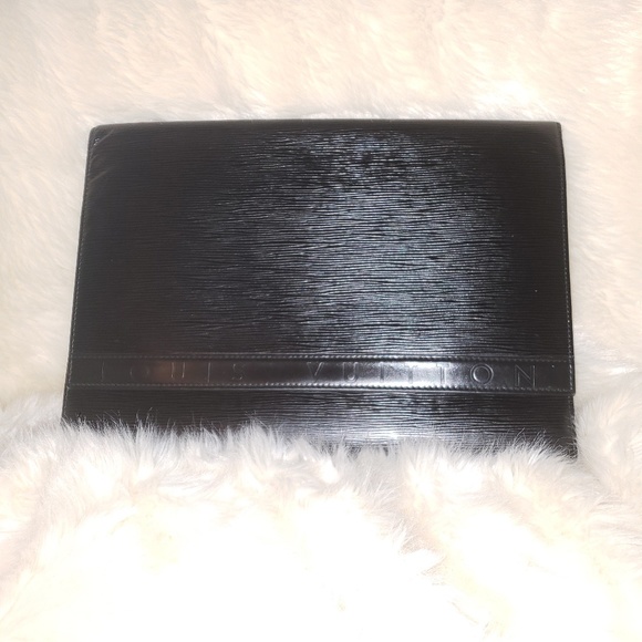 Louis Vuitton Handbags - Louis Vuitton Epi Black Portfolio Document Holder